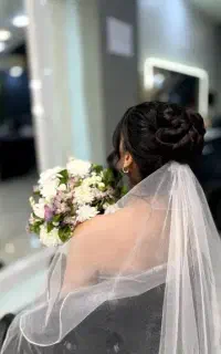 شنیون حرفه‌ای مو