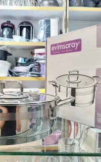 تابه دودسته استیل اویم‌سارای ترکیه سفیر Evimsaray