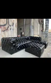 مبل چستر تمام لمسه مکعب