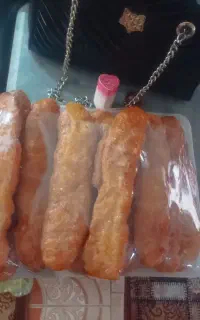 آبنبات چوبی وبامیه خونگی باطعمی بینظیر