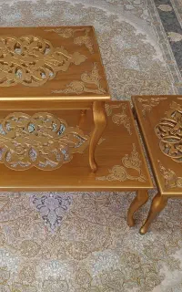 میز جلو مبلی و دوعدد عسلی زیر قیمت بعلت تغییر شغل