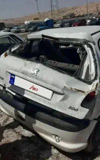 ۲۰۶ واژگون شده