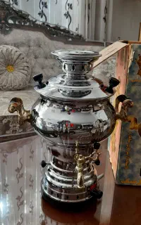 سماور گازی تنور دار کاملا نو