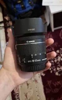 لنز کنون معاوضه با وسیله کمپینگ