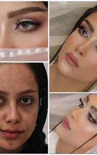 میکاپ و شینیون تخفیف ۵۰% ب مناسب ایام عید