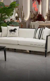 مبل کلاسیک آلفمو مدرن 8نفره شرکتی با گارانتی 5ساله