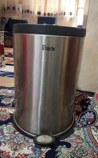 وسایل شخصی سطل زباله استیل
