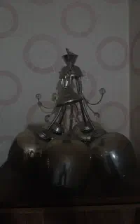 لوستر حبابی ۵ شاخه
