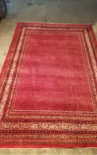 دو تخته فرش بوته بته میر اراک لاکی