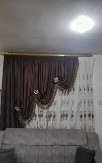 فروش پرده وحریر زیرش