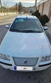 سمند ای اف سون مدل 96 بدون رنگ بدون خط وخش