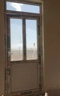 در پنجره pvc