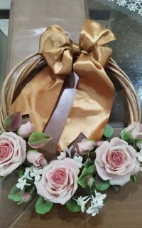 آویز پشت دری گل ایتالیایی