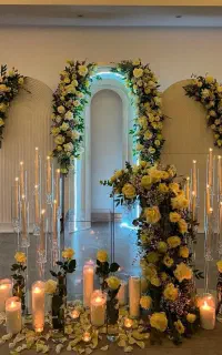 اجاره سالن تشریفات برای تولد. عقد. بله برون مهمانی