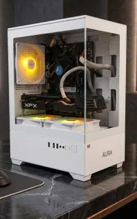 کیس کامپیوتر گیمینگ نسل ۱۰، i3-10100F، RX 580 8GB