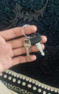 کارت گم شده به همراه کلید