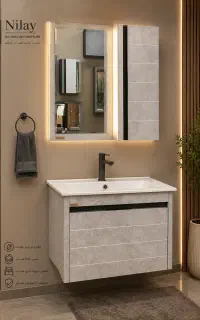 تولیدی کابین روشویی(pvC)ضداب اینه باکس