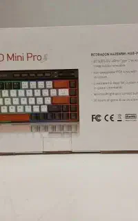 کیبورد redragon magic wond mini رنگ قرمز مشکی