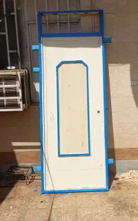 چندنمونه درب حیاط وسرویس بهداشتی موجودجهت فروش