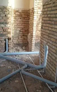 خدمات لوله کشی ساختمان ونصب شیرآلات شوفاژ