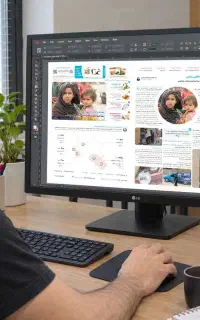 صفحه آرایی انواع کتاب و مجلات و پایان نامه و...