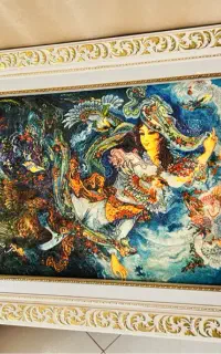 تابلو فرش ماشینی مینیاتور(فوری)