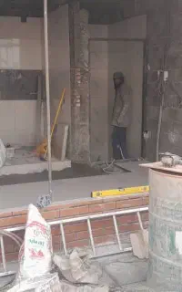 تخریب دیوار توسط نیروهای مجرب و کار بلد