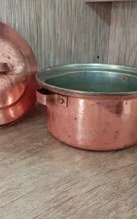 قابلمه مسی در حد نو