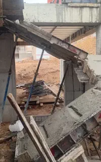 اسکلت فلزی، آرماتور بندی،قالب بندی بتن ریزی