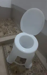 توالت فرهنگی  پلاستیکی
