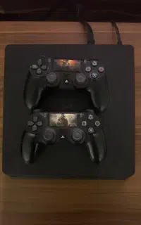 PS4 اسلیم دو دسته پونصد گیگ