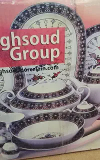 سرویس ۱۲ نفره چینی درجه یک استخوانی