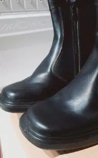 پوتین چرم اصل بدون بند