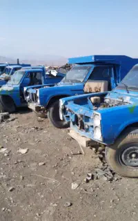 جمع آوری وانت نیسان اسقاط فرسوده