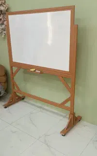 تخته وایت بردبا پایه چوبی وفلزی۶۰×۹۰ ۱۰۰×۸۰