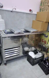 ۲ عددفریزر ۶ درب الکترواستیل در حد نو