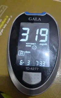 دستگاه تست  قند خون گالا