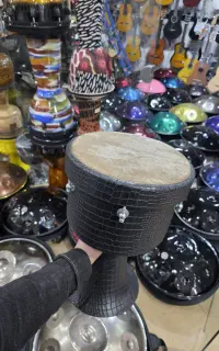 ضرب تمپو پوستی پژواک(پوست ماری ساده طرحدار)