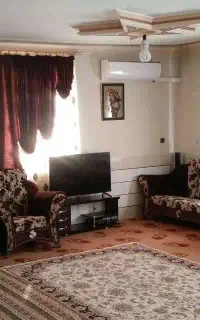 پرده به همراه والان و روکش مبل