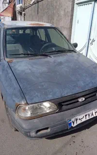 دو عدد چراغ جلوی پراید