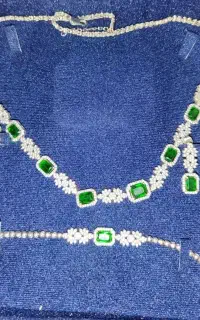 فروش سرویس و نیم ست نقره925عیار