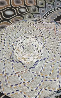 سفره حصیری