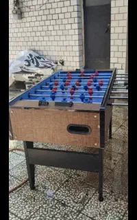 میز پینگ پونگ وفوتبال دستی نو