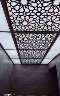 اجرانصب سقف کاذبpvcپی وی سی تایلcnc کناف تی وی وال