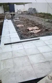 دیوار.کاشی سنگ سرامیک محوطه سیمانکاری نما موزائیک