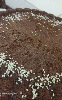 کیک خانگی تازه و خوشمزه