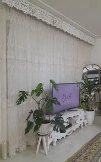 پرده تور  پذیرایی سالم و ترتمیز یک تومن درحدنو