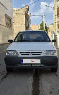 پراید مدل ۹۵ درحد صفر