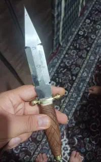 چاقو  اصل زنجان .کار استاد حسن .
