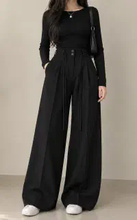 شلوار بگ پارچه ای
